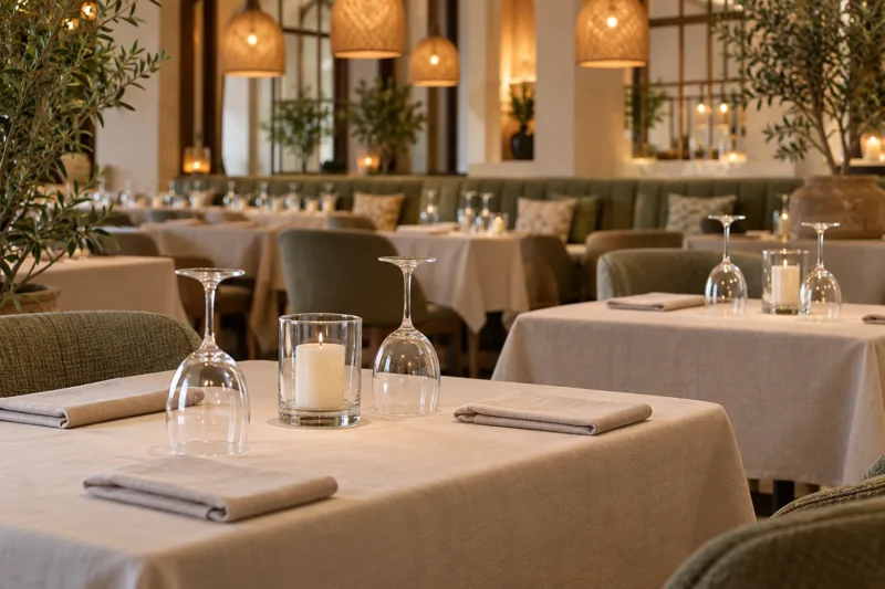 Restaurante con aroma personalizado